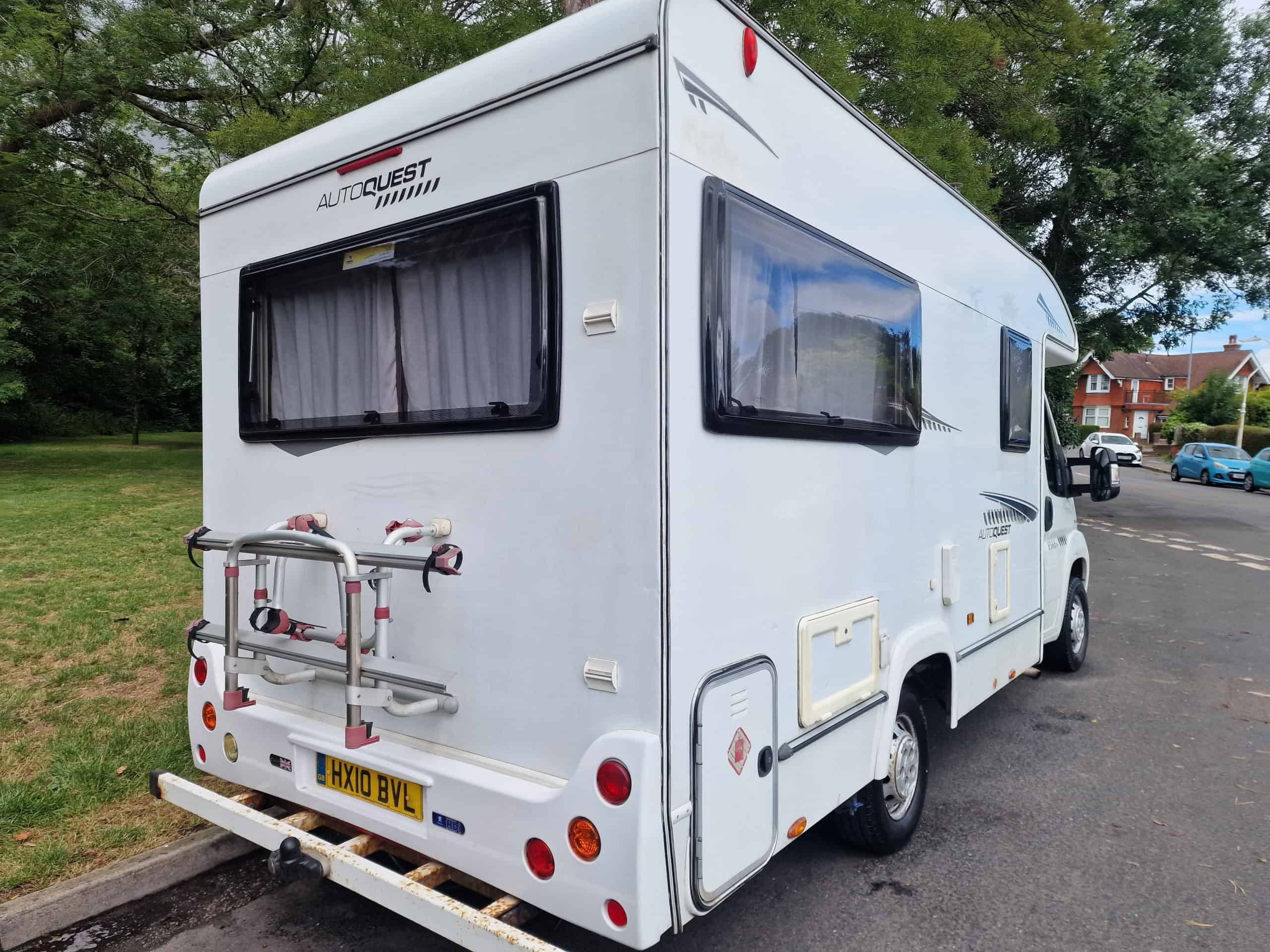Mobile campervan exterior cleaning Brighton